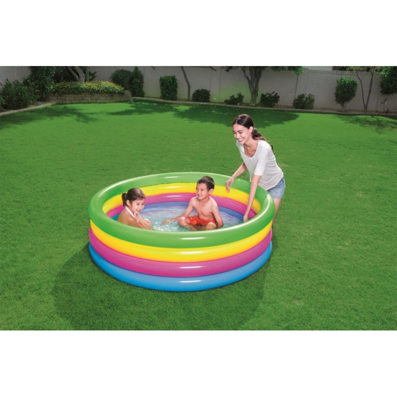 51117 BESTWAY Duhový bazének pro děti 157x46cm Bestway