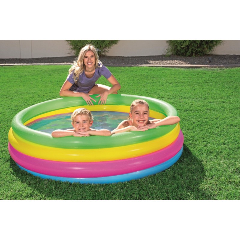 E-shop 51117 BESTWAY Dúhový bazénik pre deti 157x46cm Bestway