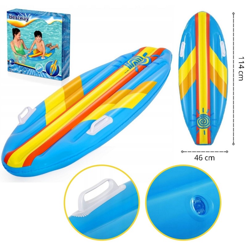 42046 NI BESTWAY Nafukovací surfovací prkno pro děti - Bestway Modrá