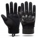 Taktické ochranné rukavice - čierne