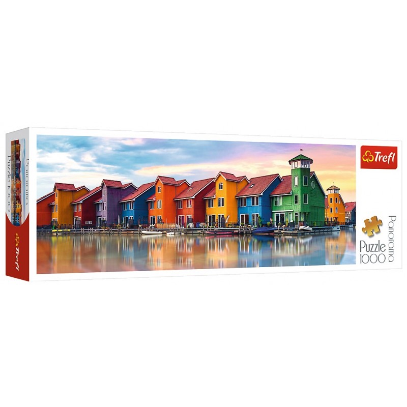 29034 TREFL Puzzle - Panorama Groningen Nizozemsko 1000 dílů 