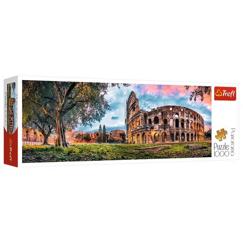 29030 TREFL Puzzle - Panorama Koloseum 1000 dílů 