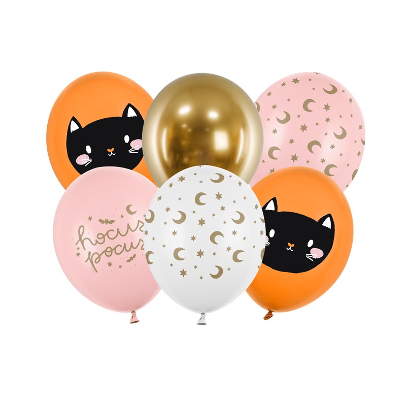 SB14P-326-000-6 Party Deco Set balonů - Kočka \