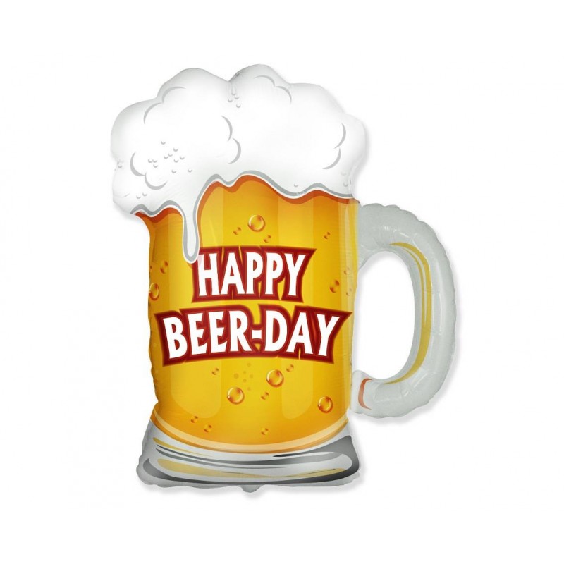 902787 GRABO Fóliový balón - Happy Beer-Day - 35 cm