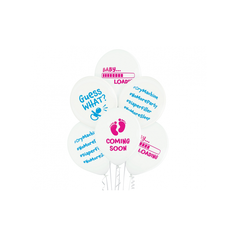 E-shop BRN_5000762 Godan Set balónov - Baby Loading - 30cm (6ks)