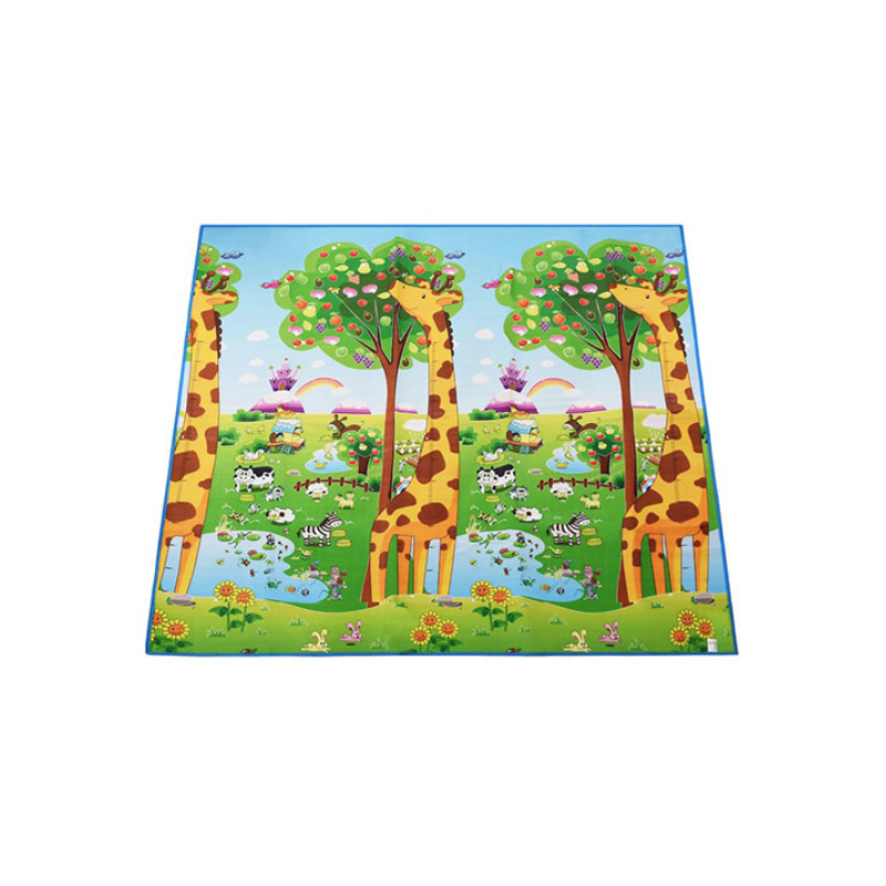 8040 Kruzzel Penová hracia podložka žirafa 200x180x0,5cm 