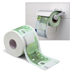 Toaletný papier XL - 100 eur