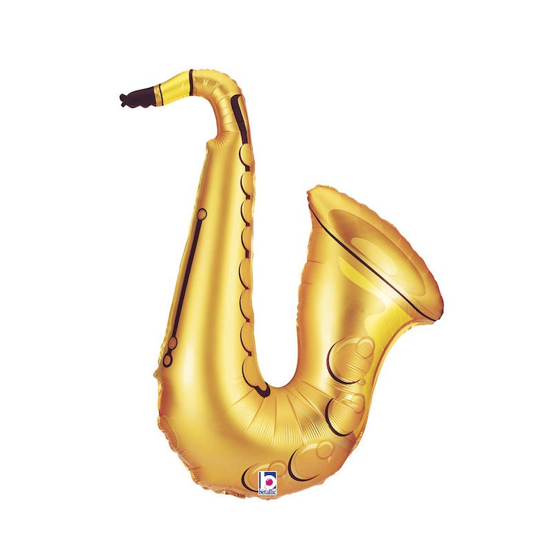 15459-P GRABO Fóliový balón - Saxofón - 94 cm 