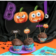 Party set zapichov a košíčkov na muffiny - "Boo!" 6ks
