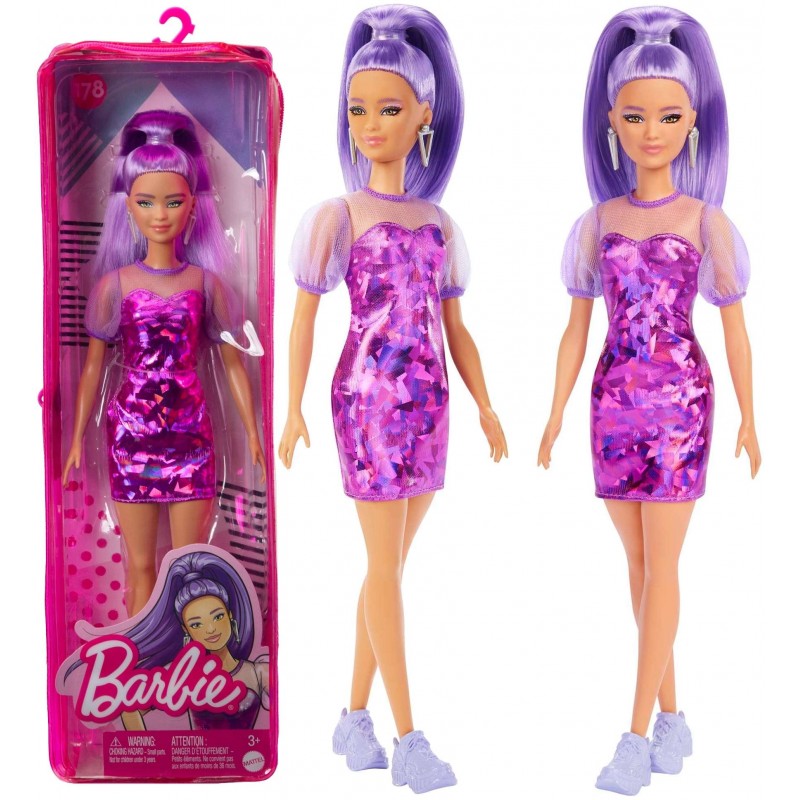 002078 Barbie Fashionistas - Útle dievča 178