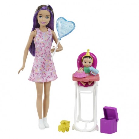 Barbie - Opatrovateľka Skipper na oslave