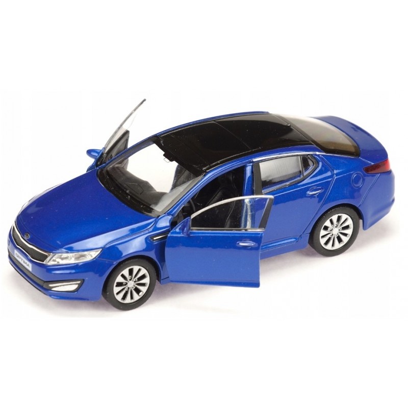 008805 Kovový model auta - Nex 1:34 - Kia Optima Modrá