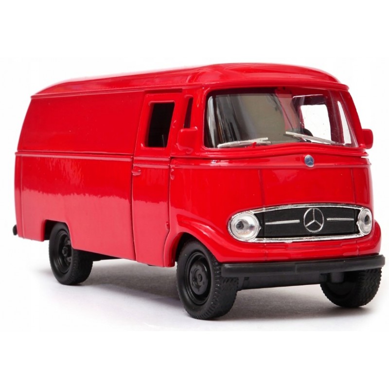 008805 Kovový model auta - Nex 1:34 - Mercedes-Benz L319 Červená