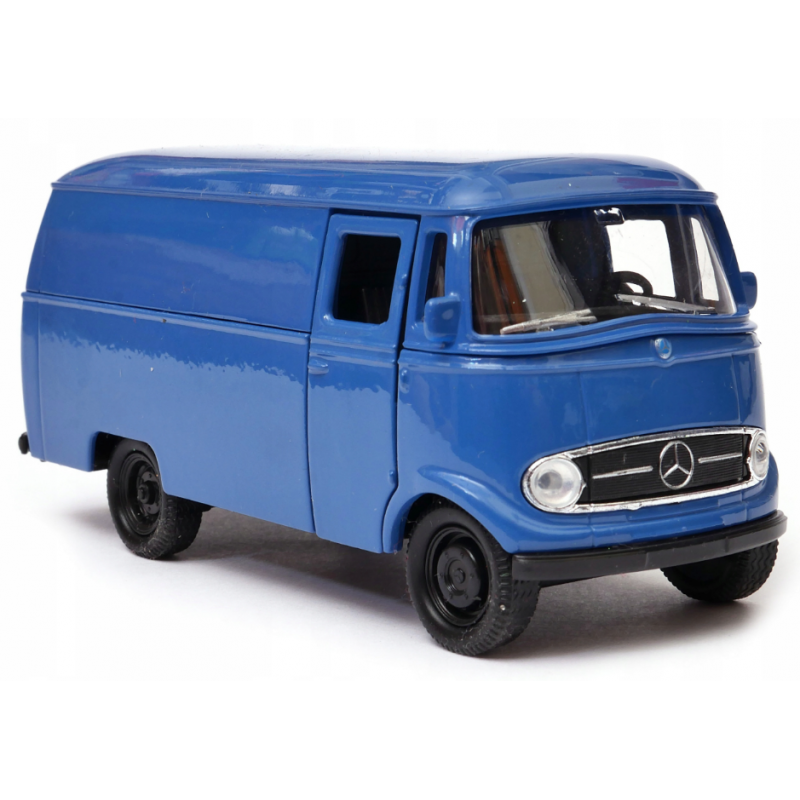 008805 Kovový model auta - Nex 1:34 - Mercedes-Benz L319 Modrá