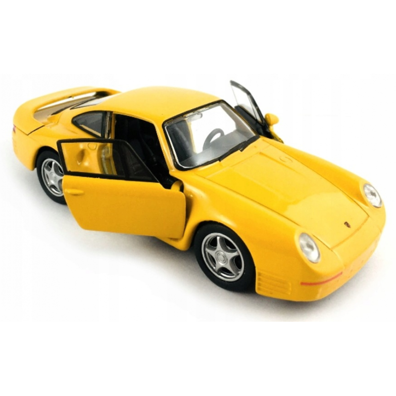 008805 Kovový model auta - Nex 1:34 - Porsche 959 Žlutá
