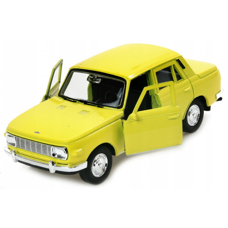 008843 Kovový model auta - Nex 1:34 - Wartburg 353 Žltá