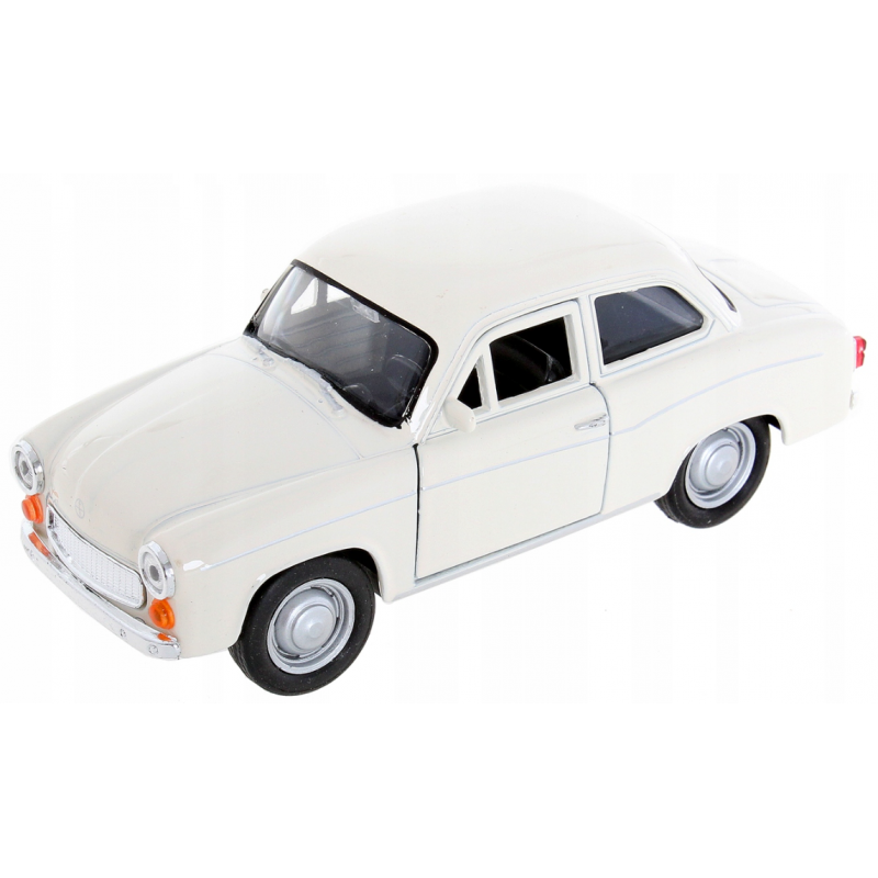 Levně 008843 Kovový model auta - Nex 1:34 - Syrena 105 Bílá
