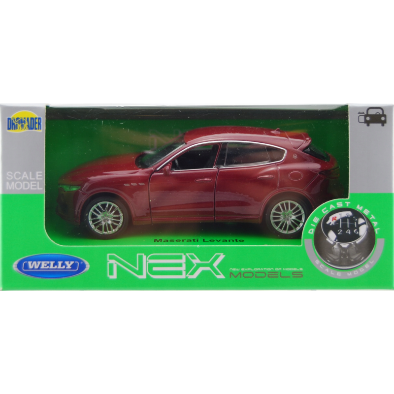 008805 Kovový model auta - Nex 1:34 - Maserati Levante Bordová
