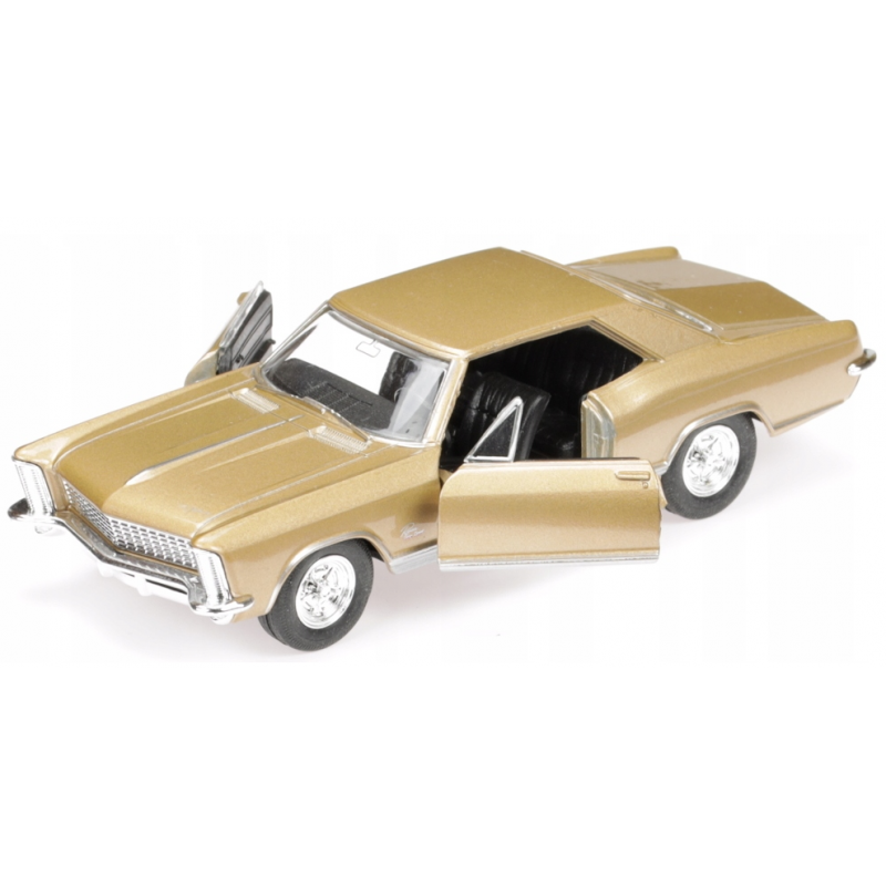 008805 Kovový model auta - Nex 1:34 - 1965 Buick Riviera Gran Sport Zlatá