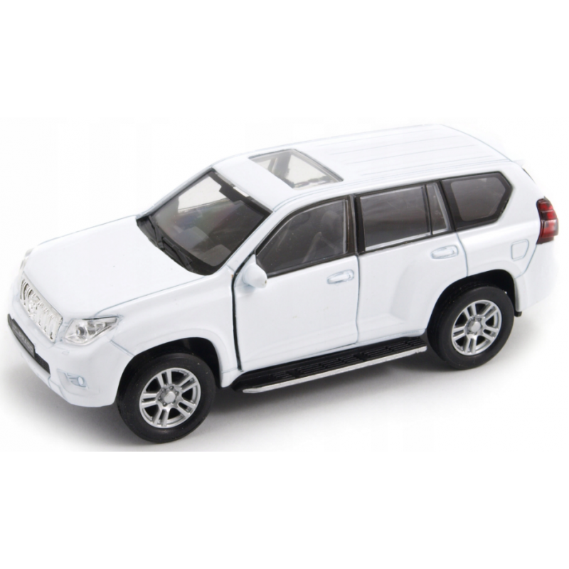 008805 Kovový model auta - Nex 1:34 - Toyota Land Cruiser Prado Biela