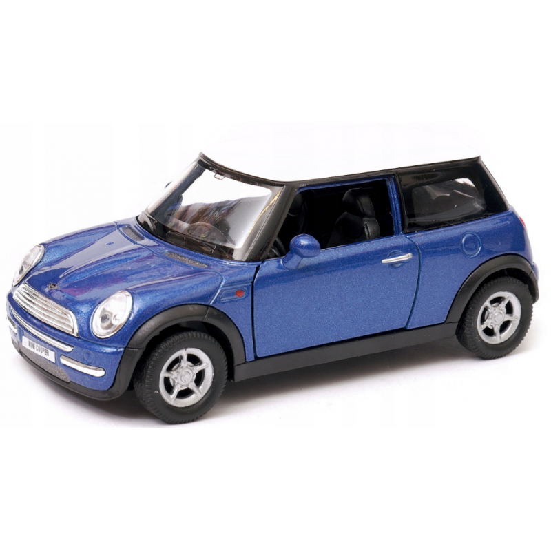 008805 Kovový model auta - Nex 1:34 - Mini COOPER Modrá