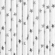 Papierové slamky - Stars - 19,5cm (10ks)