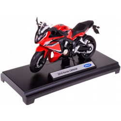 Model motorky na podstave - Welly 1:18 - 2018 Honda CBR650F