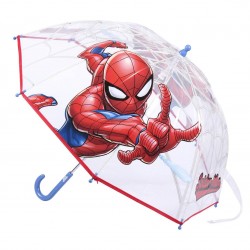 Detský dáždnik Marvel - Spiderman - priehľadný