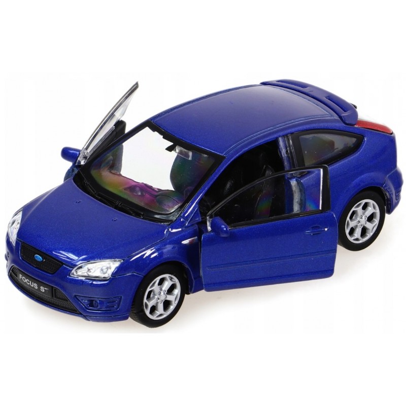 008805 Kovový model auta - Nex 1:34 - Ford Focus ST Modrá