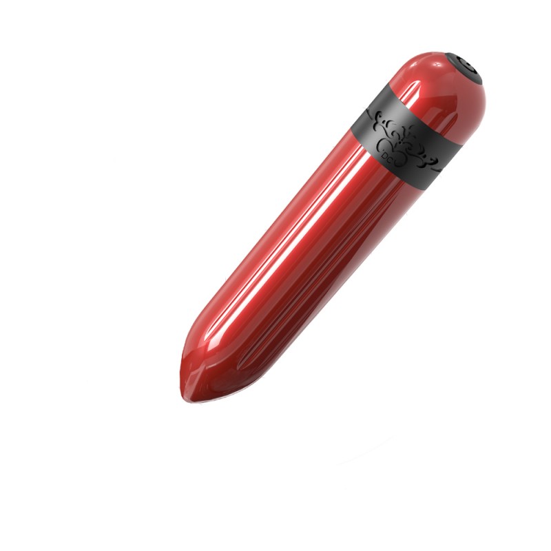 Levně 805517 Kompaktní mini USB vibrátor - Orgasmic Rocket Červená
