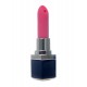 Diskrétny USB vibrátor - Pink Lipstick