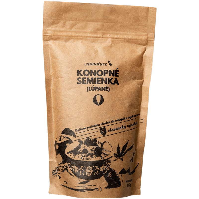 991123 Cannature - Konopná semínka - Loupané 135g 991123 Cannature - Konopná semínka - Loupané 135g