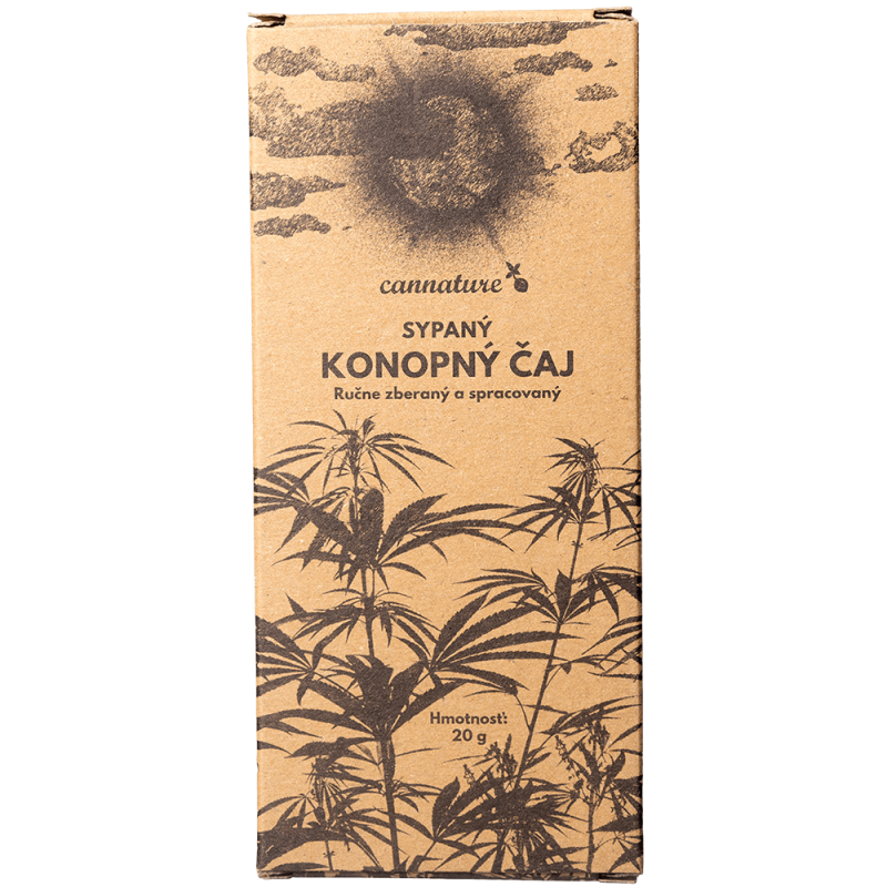 991055 Cannature - Konopný čaj - sypaný 20g 991055 Cannature - Konopný čaj - sypaný 20g