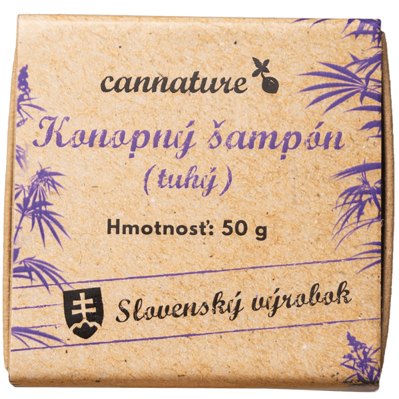 991222 Cannature - Konopný šampón - Tuhý 50g