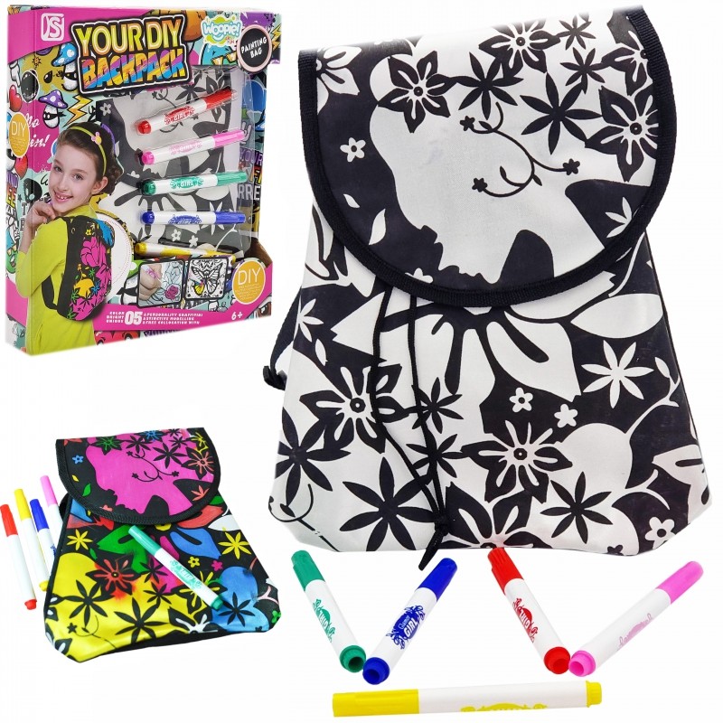 46132 Umelecká súprava pre dievčatá - Your DIY Backpack