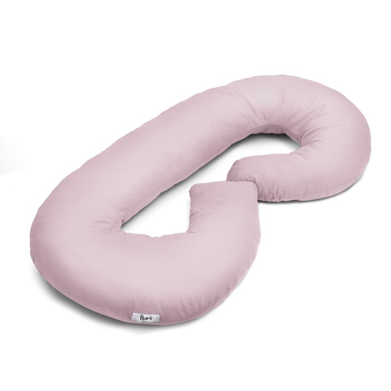 Multifunkčný tehotenský vankúš - Typ C - Flumi Ružová