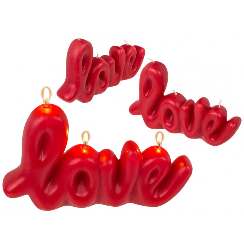 153309 Romantická sviečka - Love 