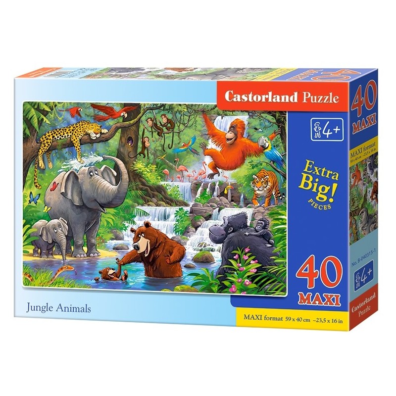 4792 Puzzle Castorland - Jungle 40 MAXI dielikov 