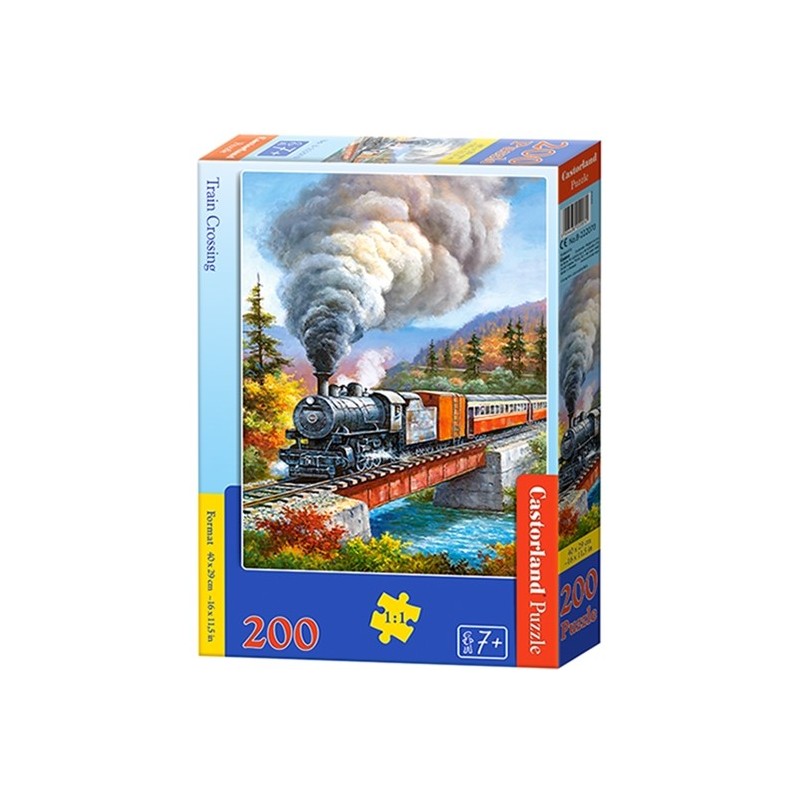 4791 Puzzle Castorland - Vláček 200 dílků 