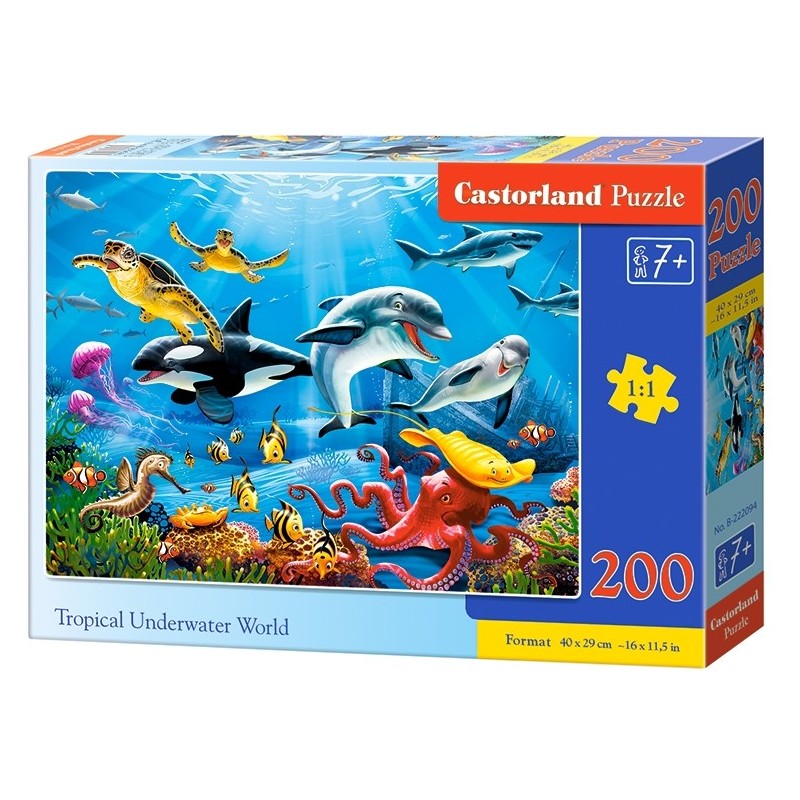 4790 Puzzle Castorland - Oceán 200 dílků 