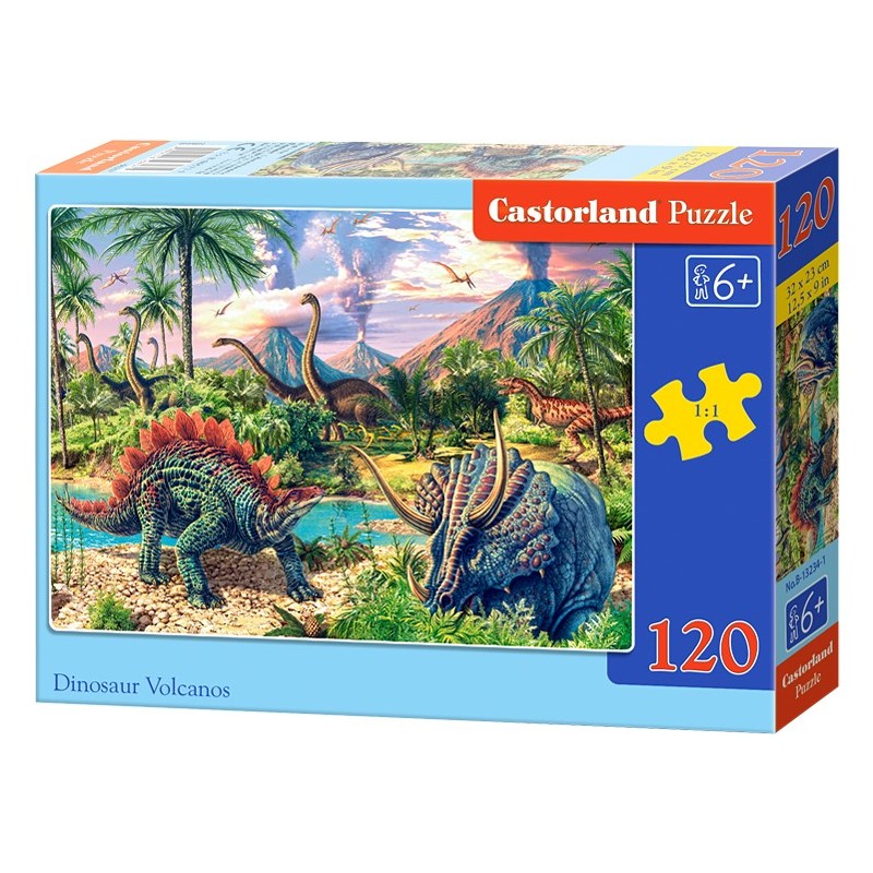 4803 Puzzle Castorland - Jura-World 120 dielikov 