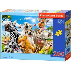 Puzzle Castorland - Bláznivé zvieratká 260 dielikov