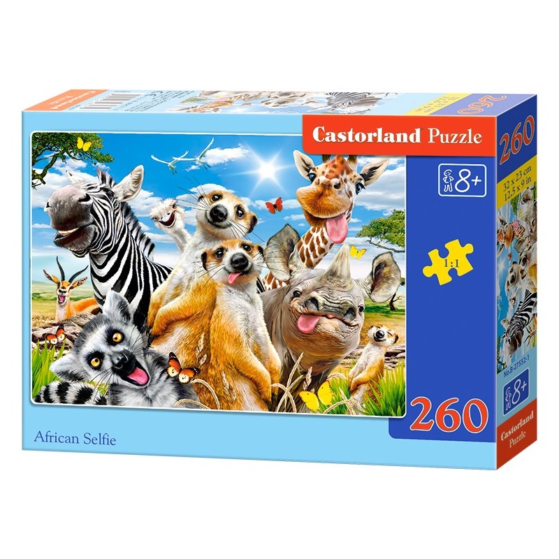 4798 Puzzle Castorland - Bláznivá zvířátka 260 dílků 