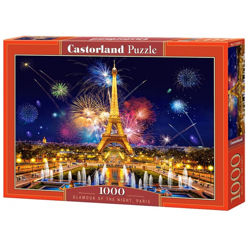 4781 Puzzle Castorland - Ohňostroj v Paríži 1000 dielikov 