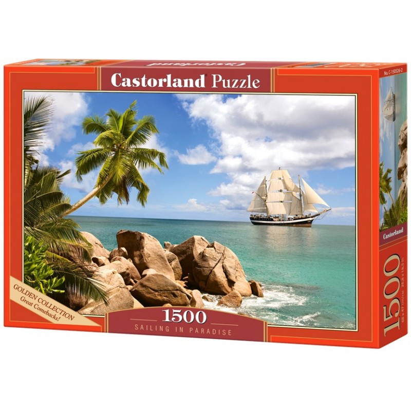 Levně 4778 Puzzle Castorland - Mořeplavba 1500 dílků