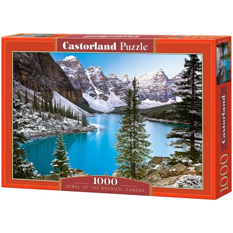 Levně 4782 Puzzle Castorland - Kanadské jezero 1000 dílků