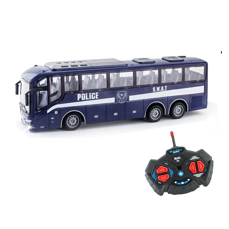 QH866-4 Policajný RC autobus - City Bus 1:30