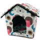 Textilný domček pre psy a mačky - Sovičky