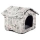 Textilný domček pre psy a mačky - Paríž