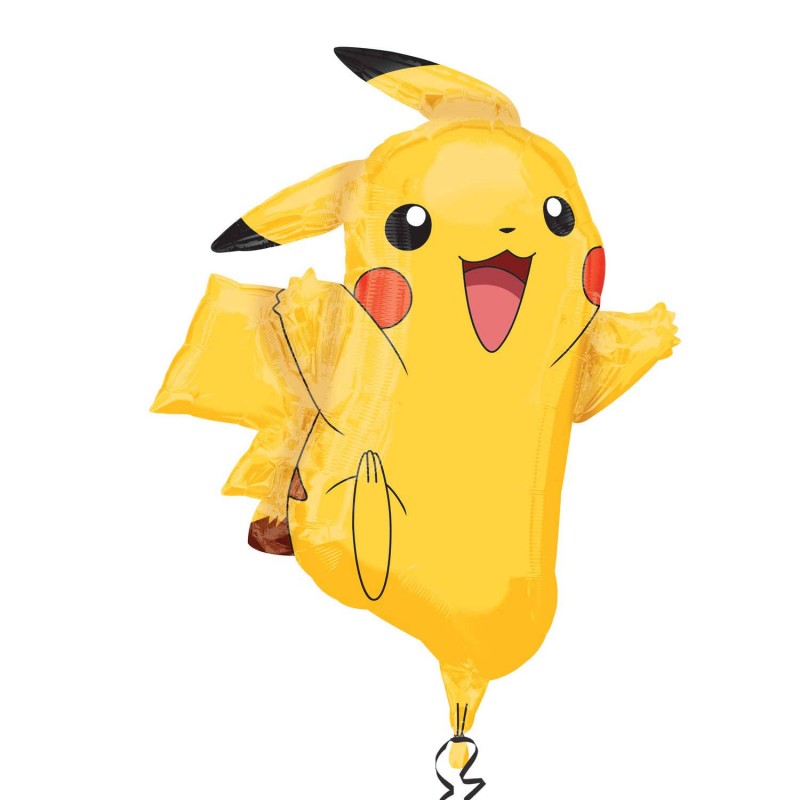 2946001 GRABO Fóliový balón - Pokémon - Pikachu, 62x78cm 